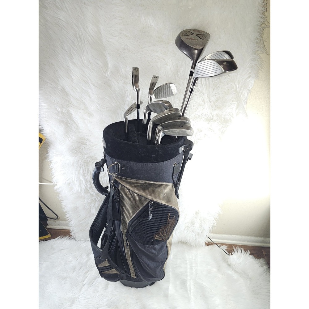 Wilson Vintage Titanium Composit 5/3 Wood, Driver, 3- 9 Shockwave Golf Club 40"